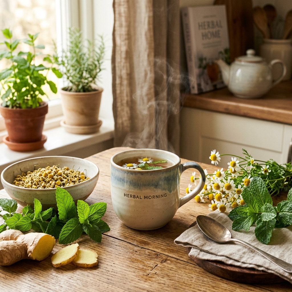 5 Herbal Teas to Boost Your Digestion Naturally
